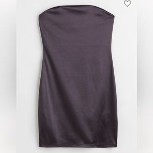 🆕 H&M Bandeau Satin Dress